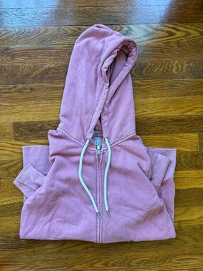GAP Rose Pink Full-Zip Sweatshirt
